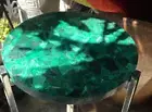 Malachite Coffee Counter Desk Table, Console Bar Table, Random Conference Decors