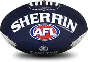 Sherrin AFL Carlton Blues Song Football, Size 2