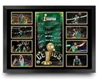 BOSTON CELTICS NBA JAYSON TATUM JAYLEN BROWN HOLIDAY FRAMED MEMORABILIA