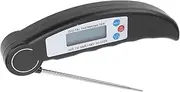 Digital Meat Thermometer, Fast Read, 11cm Probe, for BBQ Grill Food Cooking Kitchen Candy Outdoor, Measurement Range -58℉ ~ +572℉ (Black)