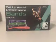 XPRT Fitness Resistance Bands Pull Up Assist Bands Stretching Powerlifting Set o