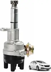Ignition Distributor T2T84872 MD326637 Compatible with Mitsubishi 4G64 4G63 Forklift FG30 4 Cyls GP18K Engine After-Market Parts