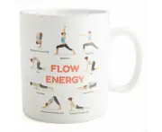 Yoga Poses Giant Coffee Mug