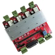 New TB6560 3.5A Stepper motor drives CNC 4axis 12-36VDC controller board Mach3
