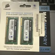 Corsair 8 GB SO-DIMM 1333 MHz PC3-10600 DDR3 SDRAM Memory (CMSA8GX3M2A1333C9)