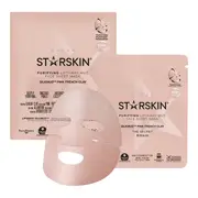 [STARSKIN] Silkmud™ Pink French Clay Purifying Liftaway Mud Face Sheet Mask
