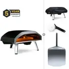 OONI Koda 16 Portable Gas Fired Outdoor Pizza Oven Peel & Cover Bundle **CLEARAN
