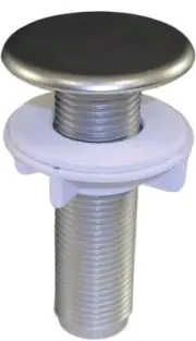 Danco Kitchen Sink Hole Cover, Sink Plug Cover, Brushed Nickel Finish, 89478