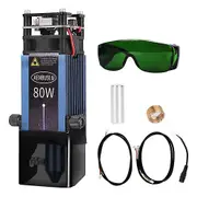 80w Laser Module, Laser Engraver With Nozzle, 20mm Cuts