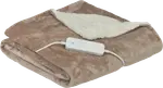Homedics Heated Throw Blanket Cream