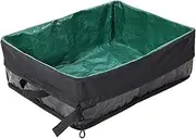 Travel Litter Box | Low Entry Cat Litter Box - Open Top Tray Carrier for Indoor Car Travel Kittens Corner Placement Odor Control