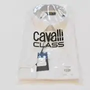 Roberto Cavalli Class Dress Shirt White Size 17 - NWT
