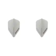 2x Robson Dimpled Plus Dart Flight Standard Tail/Wing Replacement Accessory Red