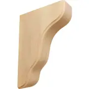 BKTW02X05X08PLRO Plymouth Wood Wood Brackets 1 3/4"W x 5 1/4"D x 7 1/2"H Red...
