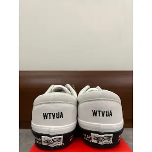 WTAPS x VANS VAULT OG ERA LX 聯名 麂皮 白色  刺繡 滑板鞋