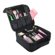 Waterproof Makeup Train Case Perfect Makeup Organizer Bag Brush Pockets