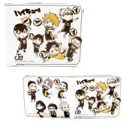 New Chibi Karasuno High Team HAIKYUU!! BiFold Wallet Haikyu!! Credit Card