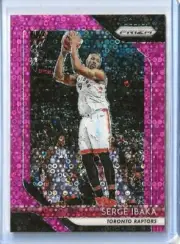 2018-19 Prizm Fast Break Pink Disco Refractor #73 Serge Ibaka #09/50 Jersey# 1/1