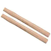 2PCS Hammer Handle Replacement 40cm/16" Oak Wood Flat Comfort Grip Axe Wooden