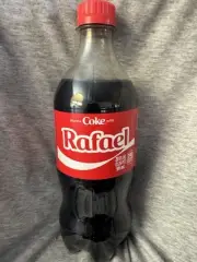 Share a Coke with Rafael 2025 Personalized Gift Coca~Cola Bottle 20oz