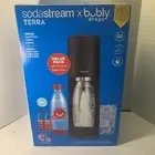 SodaStream X Terra Sparkling Water Maker - Black New In Box Value Pack