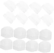 [NOLITOY] Bulk Paper Chef Hats 20pcs Boys and Girls Cooking Chef Cap Lightweight Comfortable for Boys Girls White
