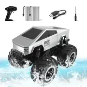 Amphibious Off-Road Monster Truck Toy, 1:16 Scale 4WD High-Speed RC Car, 2.4GHz