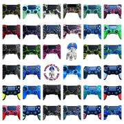 Silicone Cover For PS4 Controller Case Skin Cool Designs Extra Grip Customised