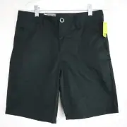 Volcom Shorts Mens 29 Frickin Modern Straight Chino Casual Flat Front Black NWT