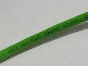 Lutze 104338 26/4P S/FTP Shielded CAT6A Industrial Ethernet Cable Green /25ft