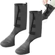 Meindin Ankle Shin Guards - Protective Ankle Leg Guard - Comfortable Boots Hiking Leg Covers, Outdoor Boot Gaiters for Hiking Skiing Cycling