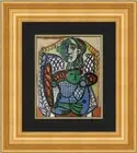 Pablo Picasso Claude in his Mother's Arms Custom Framed Print
