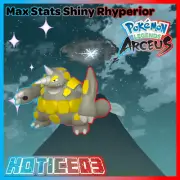 Pokemon Legends: Arceus Shiny Rhyperior Max Stats