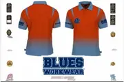 (L) (AP93N) STATE OF ORIGIN - NSW TEAM BLUES WORKWEAR POLO SHIRT