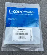 OEM L-COM CC174SB-7.5 SMA Male / BNC Male 7.5 Feet Long 50 Ohm Coaxial Cable