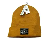 NWT New DC Shoes Label Cuffed Knit Beanie Hat