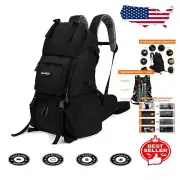 40L Waterproof Hiking Backpack with Rain Cover – Unisex Outdoor Adventure Gear
