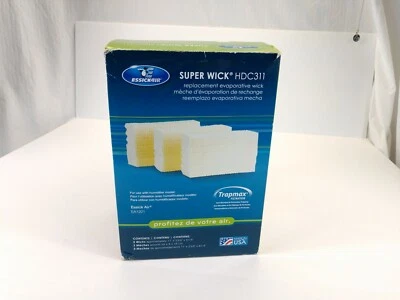 New Essick Air HDC311 Super Wick Evaporative Humidifier Wick Filter, 3-Pack