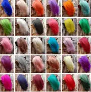 50pcs Goose feathers 15-20cm 18 Colour Choice Millinery DIY Wedding Craft