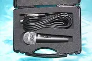 SALE! SHS Audio S-M1 Low Impedance Dynamic Vocal Mic w/Switch, Cable, Case, More