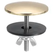 1 Pcs Kitchen Sink Hole Cover, 2 Inch Sink Sprayer Hole Plug, Zinc Alloy Gold