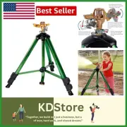 360° Heavy Duty Lawn Sprinkler with Robust Tripod Base for Expansive Irrigation