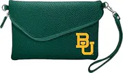 Littlearth NCAA Womens Soft Pebble Fold Over Wristlet Purse