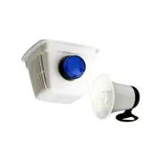 NESS 106-039 External Siren Kit (Cover, Horn, Strobe) Poly-Tough Siren Cover