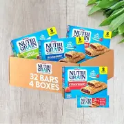 Nutri Grain Soft Baked Breakfast Bars Kids Snacks Whole Grain Variety Pack 4 Box