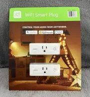 BRAND NEW WEMO MINI WiFi SMART PLUG / 2-PACK / WHITE