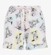 NEW PETER ALEXANDER WOMENS BLINKY BILL KOALA ROLL UP HEM PJ SHORTS RRP$69.95 M