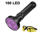 UV Black Light Flashlight,Best UV Light and Blacklight 100led