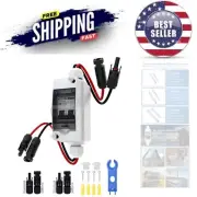Solar Disconnect Switch 30A Copper Non-Polarized DC Circuit Breaker Outdoor