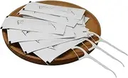 100 Count Dental Flossers, Dental Floss Picks, Each Individually Wrapped Floss Picks for Teeth Cleaning, Oral Care, and Fresh Breath, Compact and Convenient for Daily, Weddings, Travel, Hotel